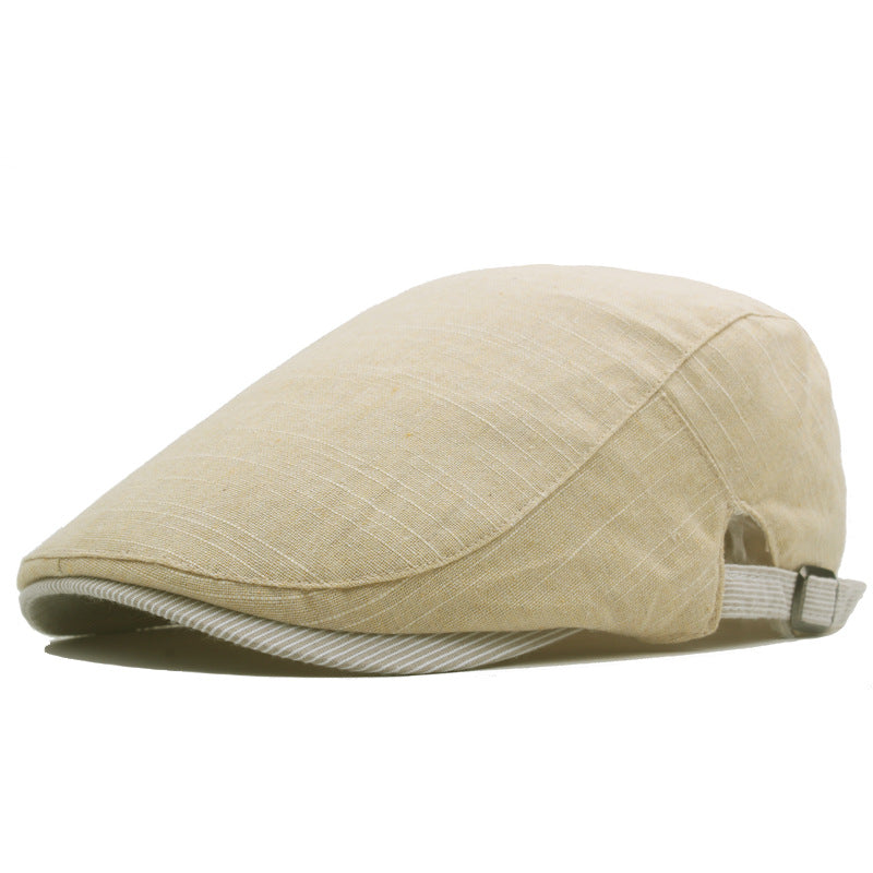 The Shoreham – Flat Cap (Coastal Linen)