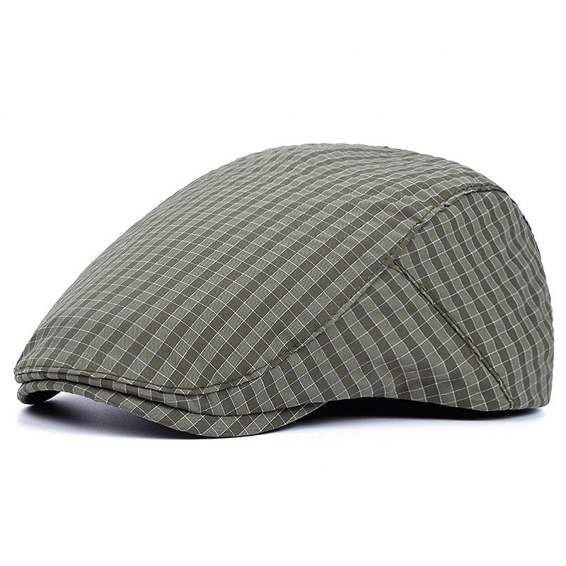 The Calder – Flat Cap (Grid Lightweight)