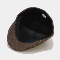 Ashbourne Herringbone Flat Cap