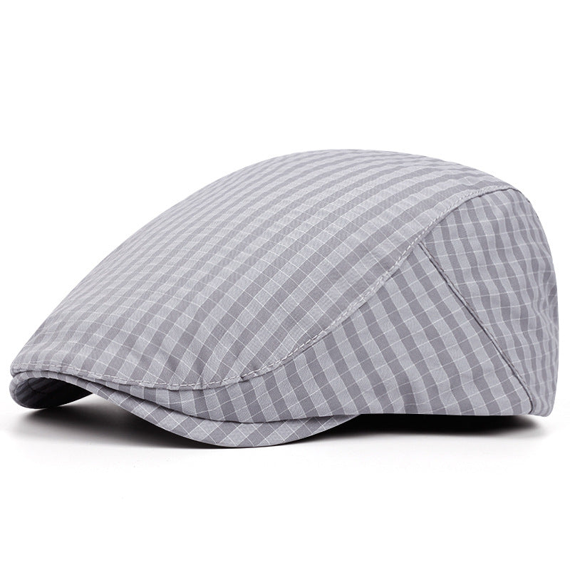 The Calder – Flat Cap (Grid Lightweight)
