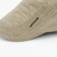 Palmer Quilted Flat Cap