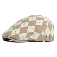 Pembroke Check Cap