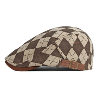 Pembroke Check Cap