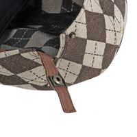Pembroke Check Cap