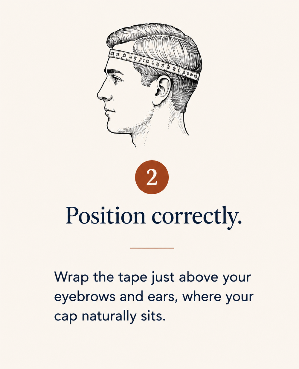 Position correctly.