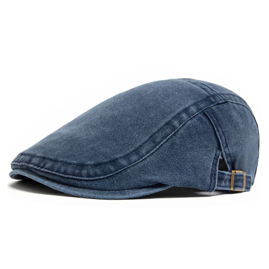 Prescott Denim Flat Cap