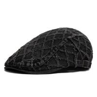 Remington Denim Flat Cap