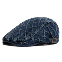 Remington Denim Flat Cap