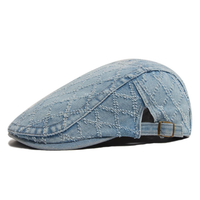 Remington Denim Flat Cap