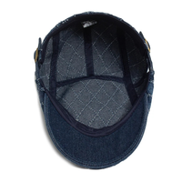 Remington Denim Flat Cap