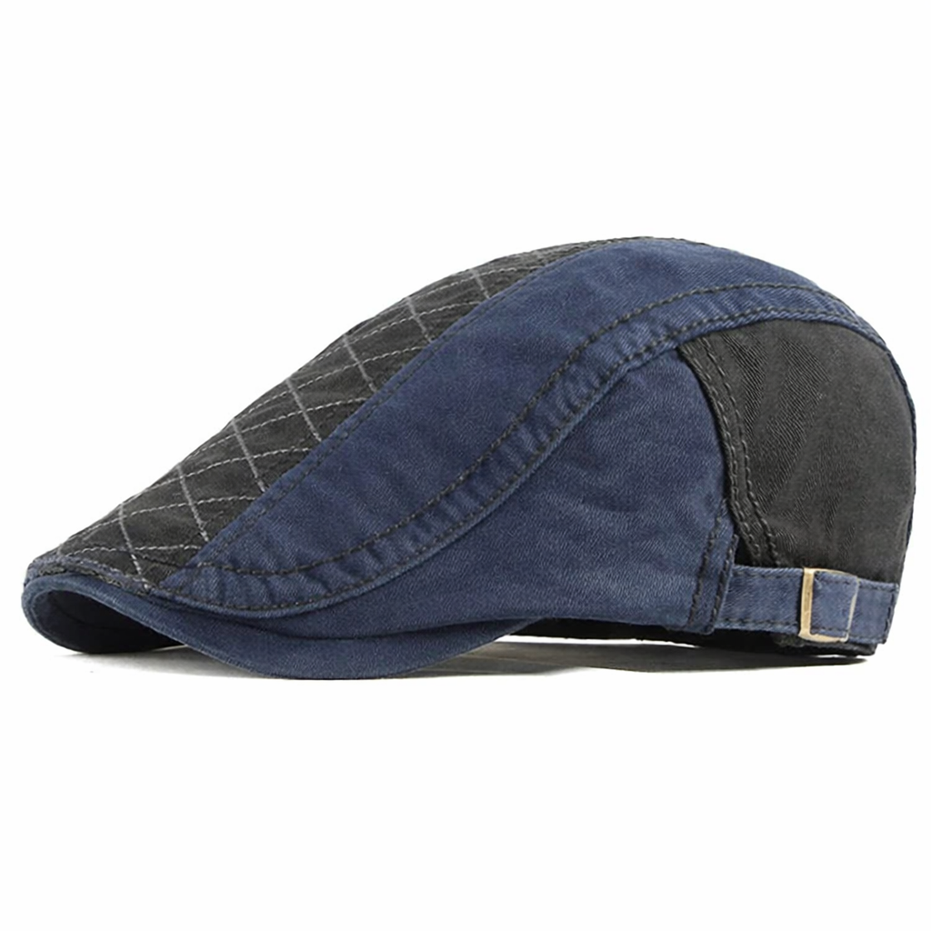 Rowan Quilted Flat Cap