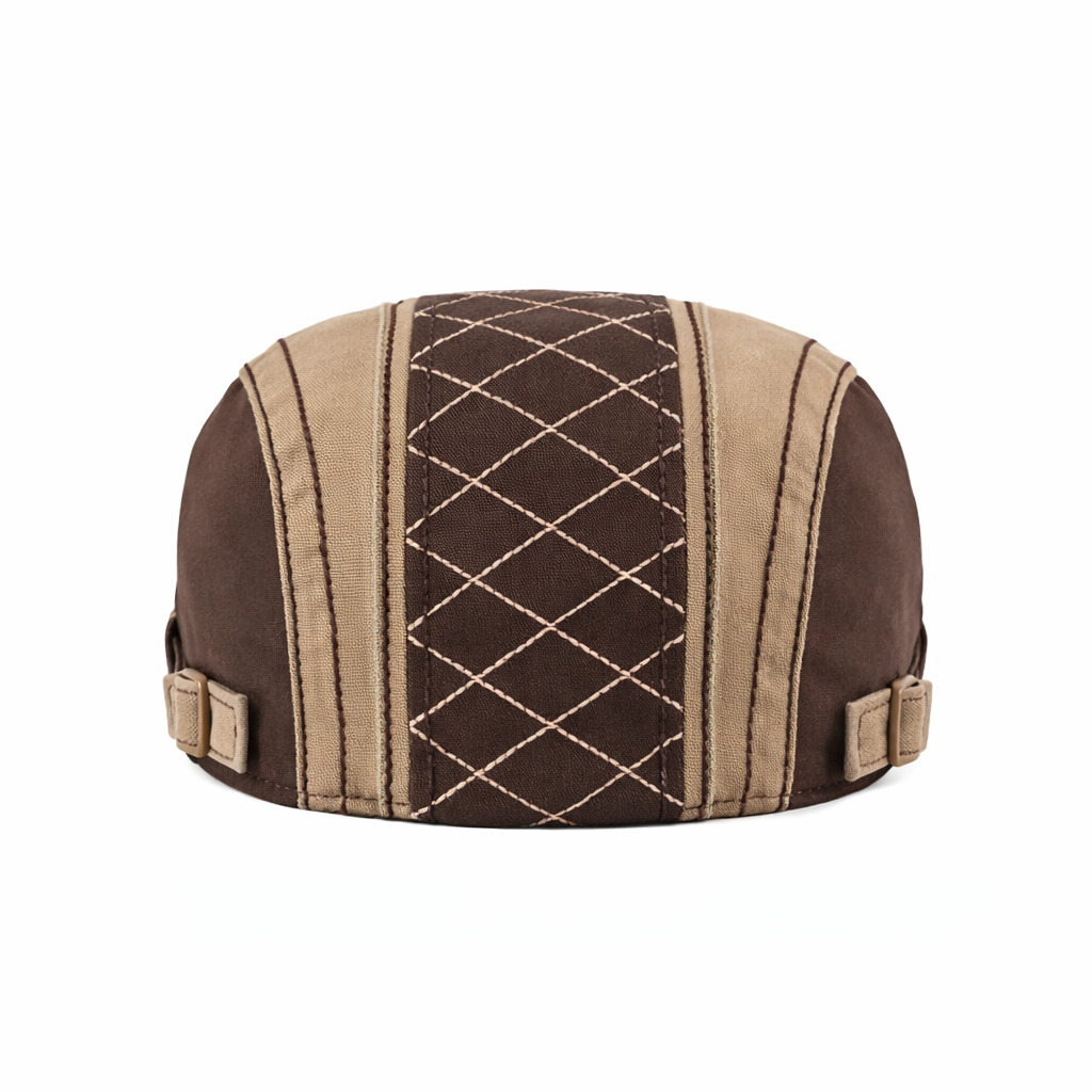 Rowan Quilted Flat Cap