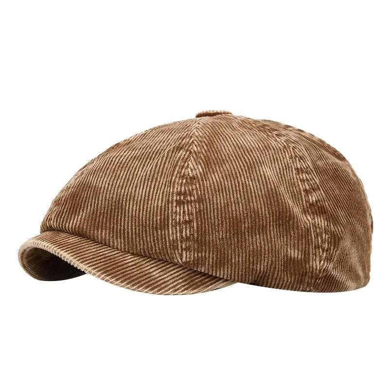 Camden Corduroy Newsboy Cap