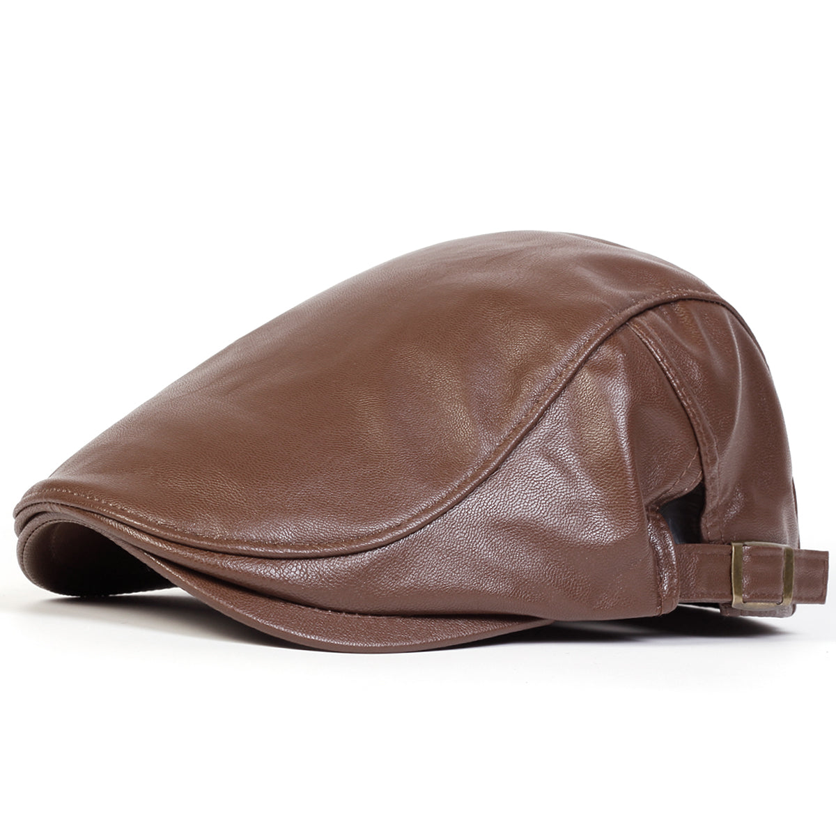 The Whitaker – Flat Cap (Leather Driver)