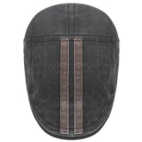 Fletcher Stripe Flat Cap