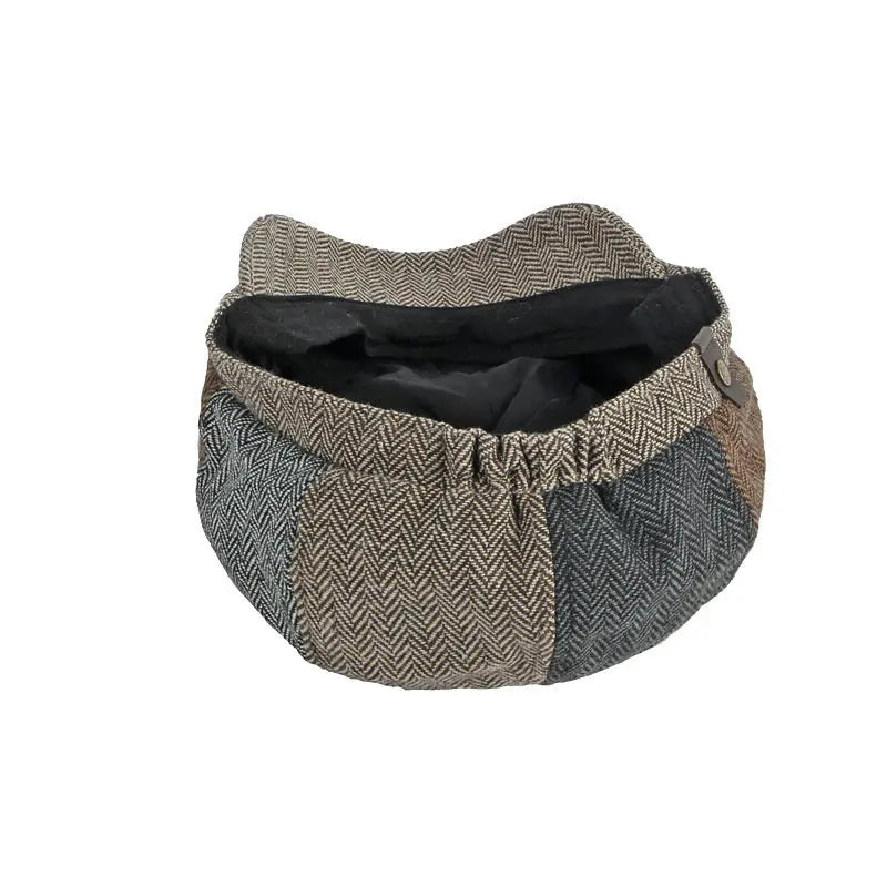Huxley Patchwork Newsboy Cap