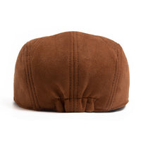Sutherland Suede Flat Cap