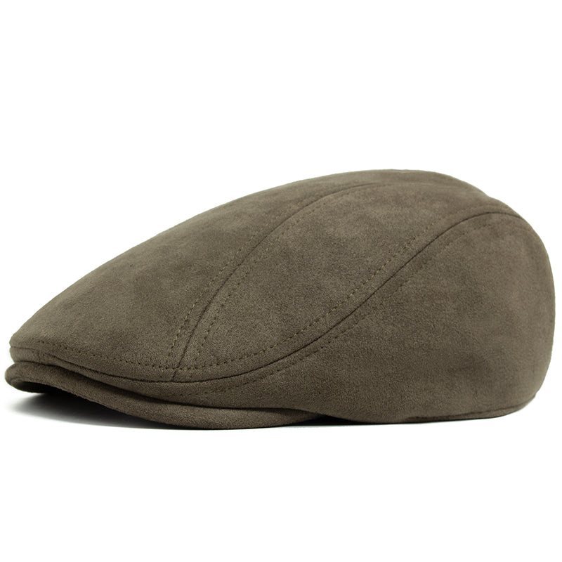 The Sutherland – Flat Cap (Suede Classic)