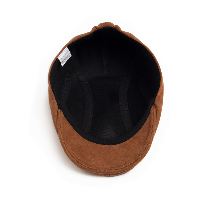 Sutherland Suede Flat Cap
