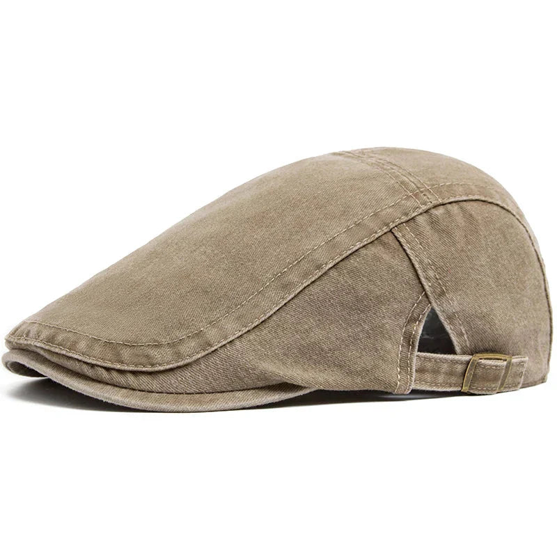 The Prescott – Flat Cap (Denim Vintage)