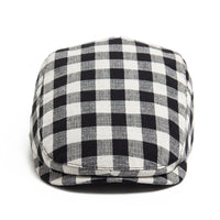 Vichy Check Flat Cap