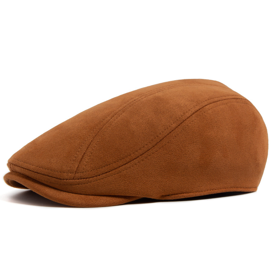 The Sutherland – Flat Cap (Suede Classic)