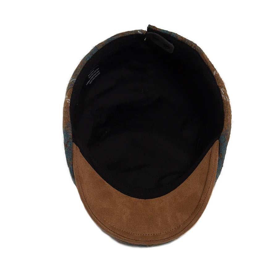 Bromley Wool Flat Cap