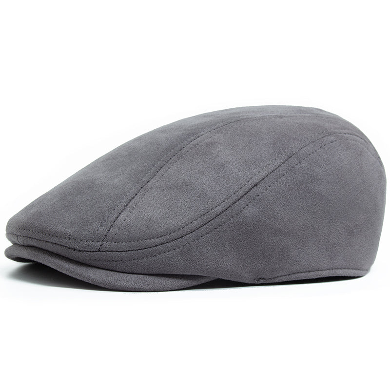 The Sutherland – Flat Cap (Suede Classic)
