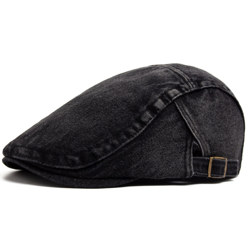 The Wexley – Flat Cap (Stonewash Denim)
