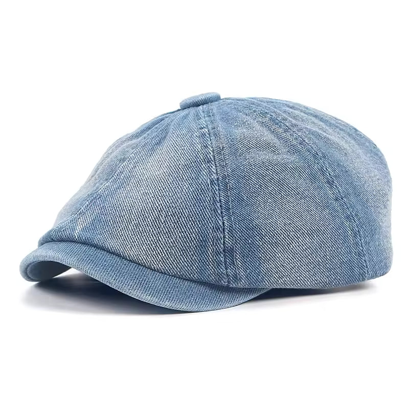 The Porter – Newsboy Cap (Workwear Denim)