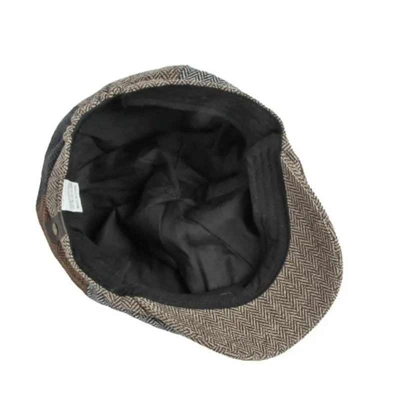 Huxley Patchwork Newsboy Cap