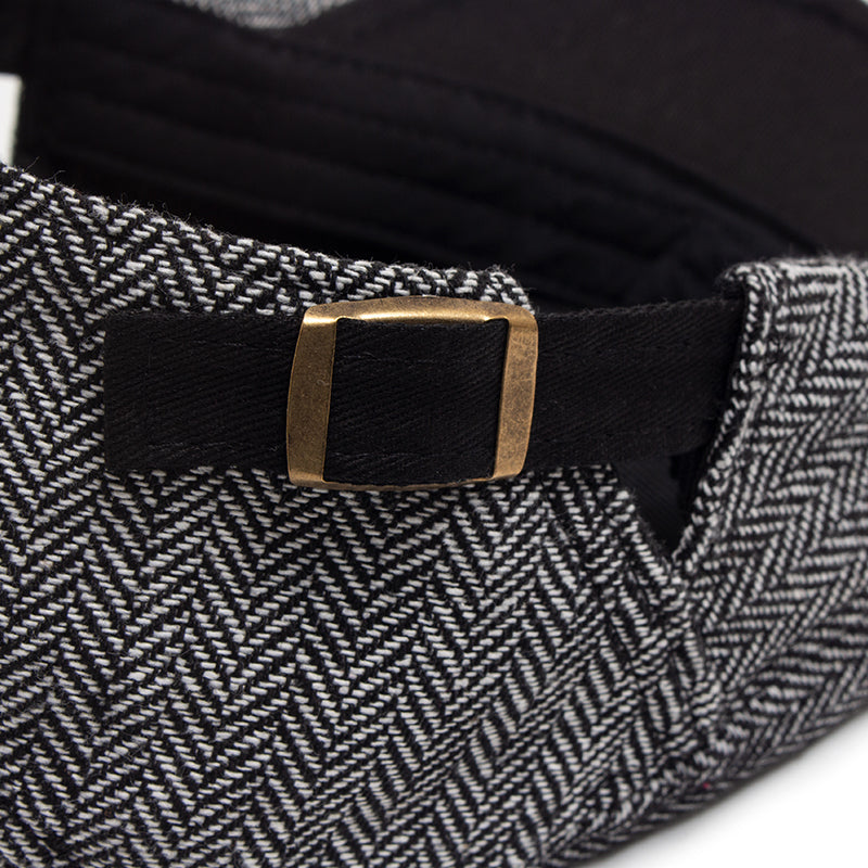 The Merrick – Flat Cap (Herringbone Wool)