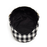 Vichy Check Flat Cap