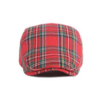 Stratford Tartan Flat Cap