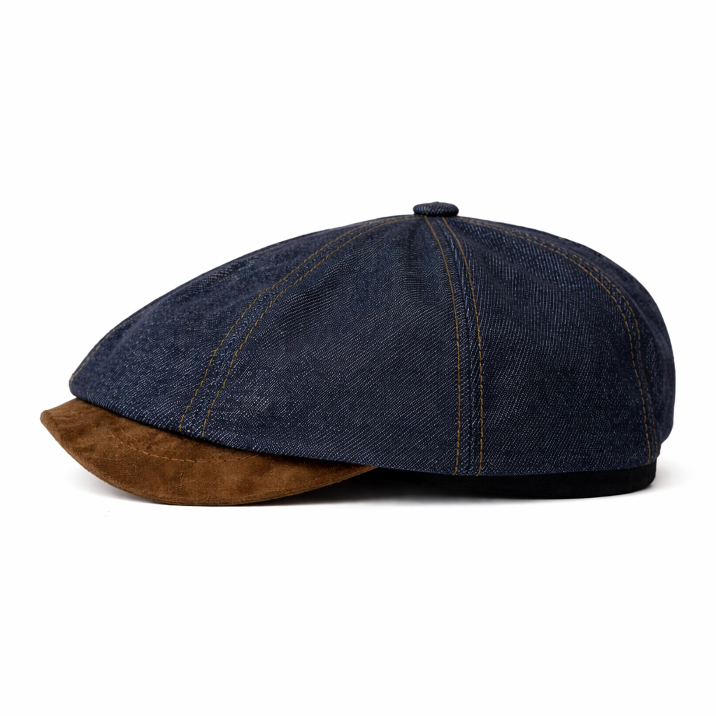 The Winslow – Newsboy Cap (Denim)