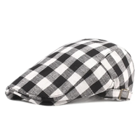 Vichy Check Flat Cap