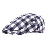 Vichy Check Flat Cap