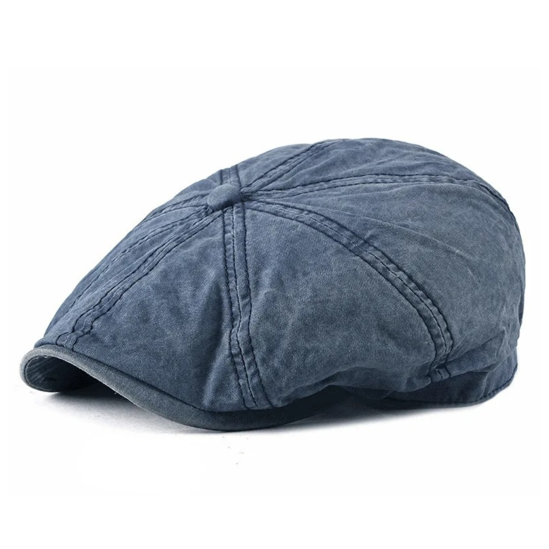 Westbury Denim Newsboy Cap