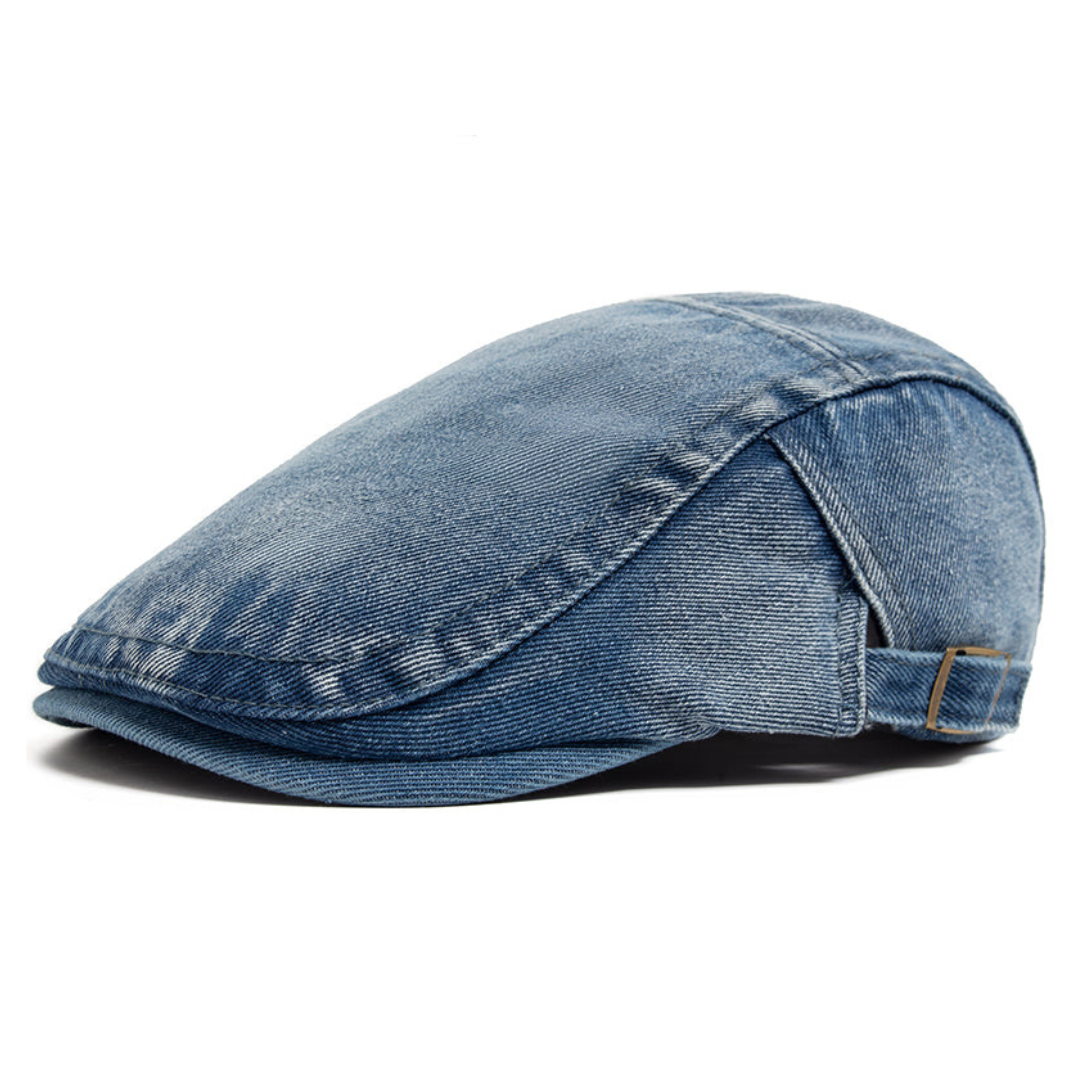 Wexley Stonewash Flat Cap