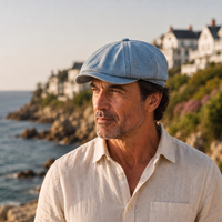 Porter Denim Newsboy Cap