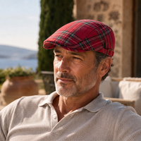 Carlisle Tartan Flat Cap