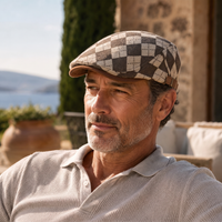 Pembroke Check Cap
