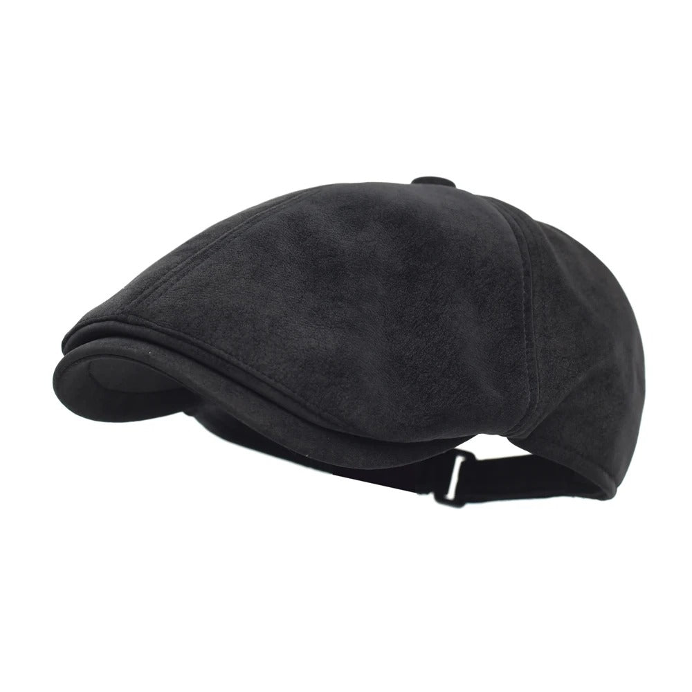Sorrento Suede Newsboy Cap
